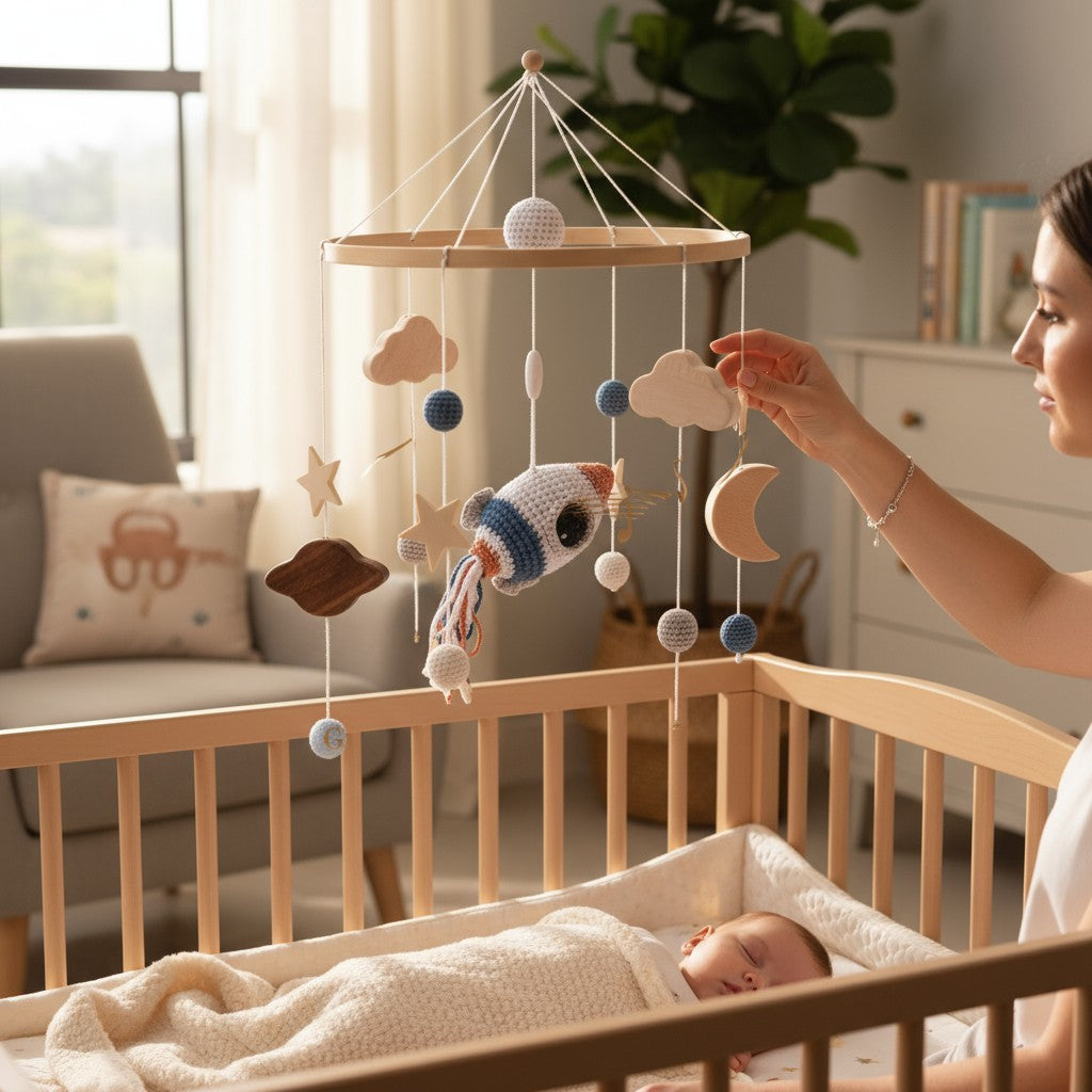 Mobile bébé - ciel étoilé pour une nuit paisible