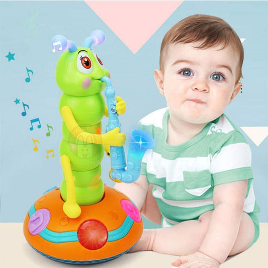 Musique bébé - chenille dansante qui stimule bébé - Jeux jouets à moi