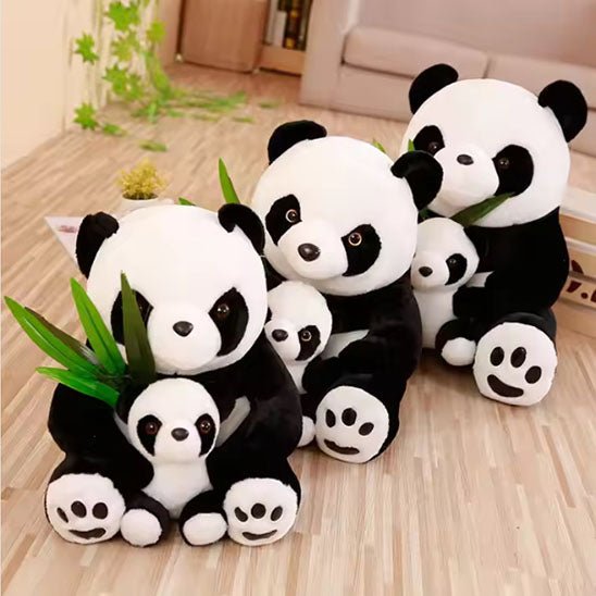 Peluche panda - Bambou - Jeux jouets à moi