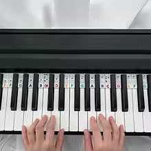 piano pour débutant - notes de clavier