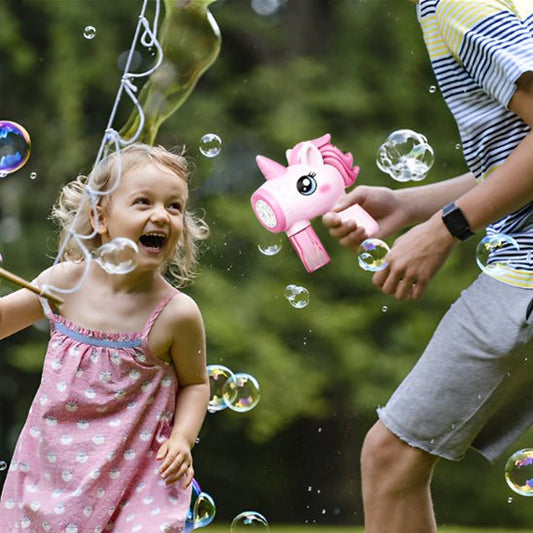 Pistolet a bulle - licorne - Jeux jouets à moi