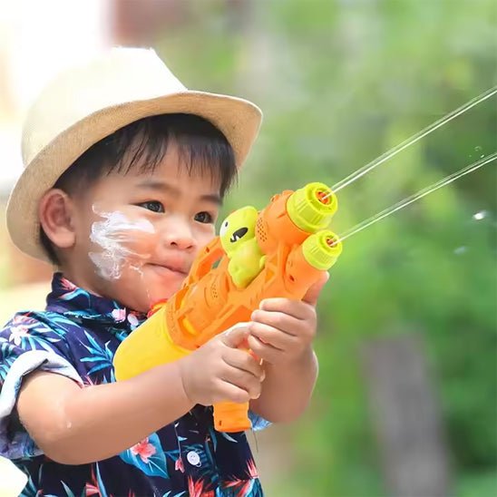 pistolet à eau puissant - double jets - Jeux jouets à moi