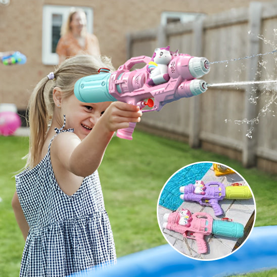 Pistolet à Eau Double Sens – Arroseur Blague à Pulvérisation Inverse, Gadget Farce Pour Enfants Et Adultes – Blanc