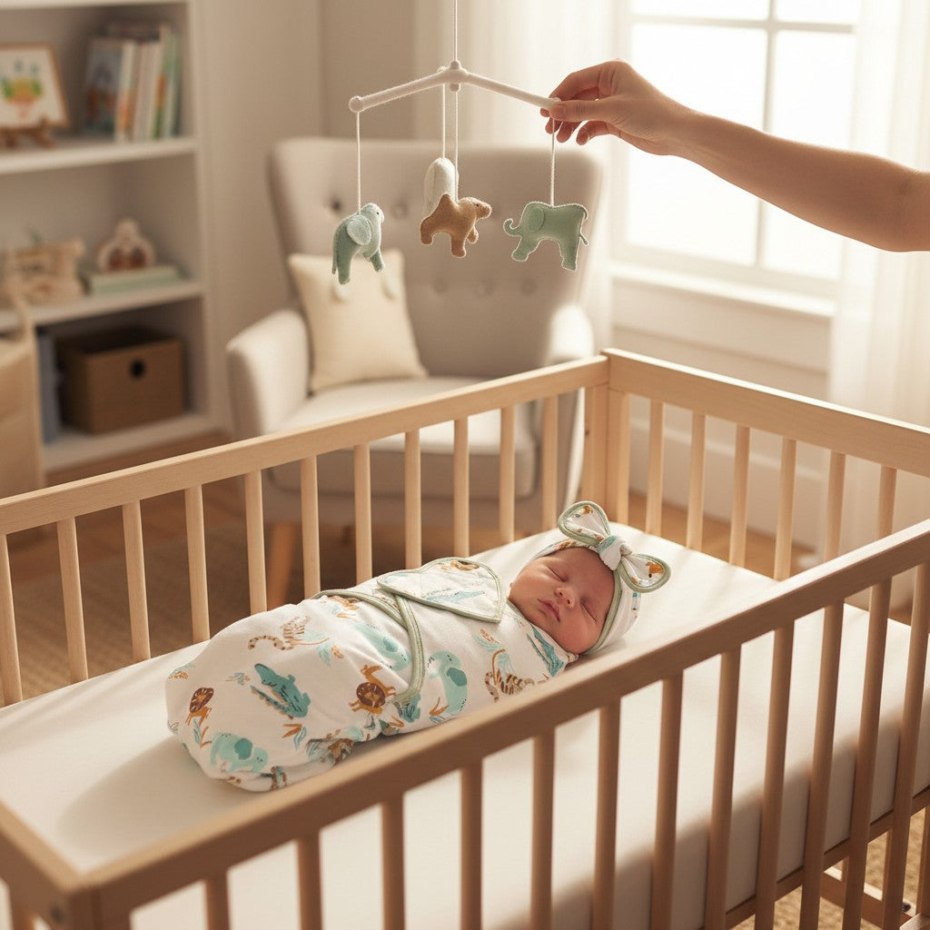 Plaid réconfortant pour bébé pour encourager le sommeil autonome