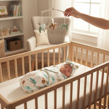 Plaid réconfortant pour bébé pour encourager le sommeil autonome