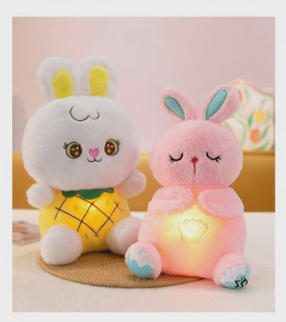 Peluche lumineuse - mélodie et lumière pour un sommeil récupérateur