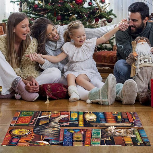 Puzzle 1000 pièces - chat dormant - Jeux jouets à moi