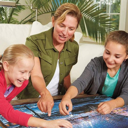 Puzzle 1000 pièces - rivière d'hiver - Jeux jouets à moi