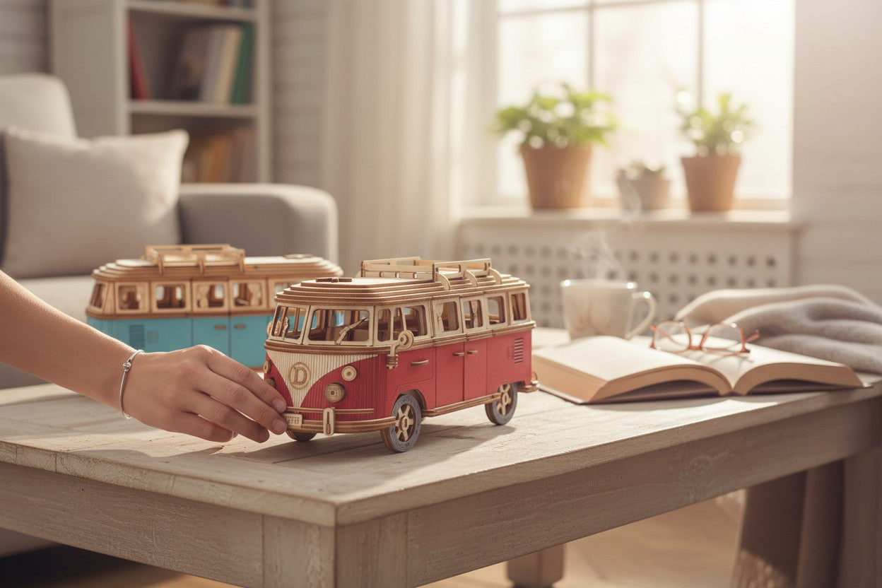 Puzzle 3D - Camping car découvrir une passion