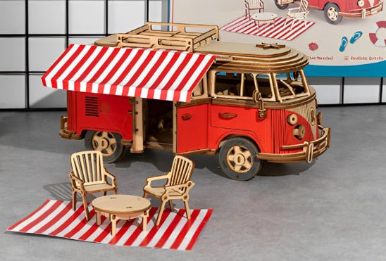 Puzzle 3D - Camping car - Jeux jouets à moi