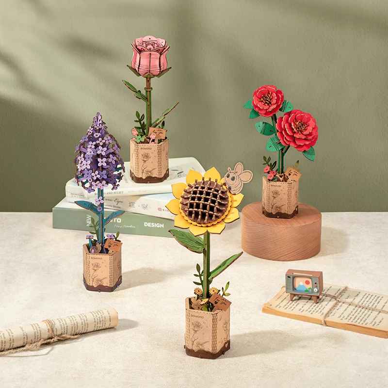 Puzzle 3D - Fleurs - Jeux jouets à moi