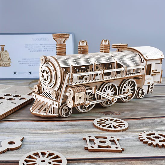 Puzzle 3D - la locomotive - Jeux jouets à moi