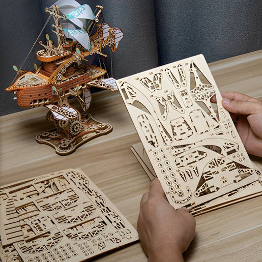 Puzzle 3D - le bateau à voiles - Jeux jouets à moi