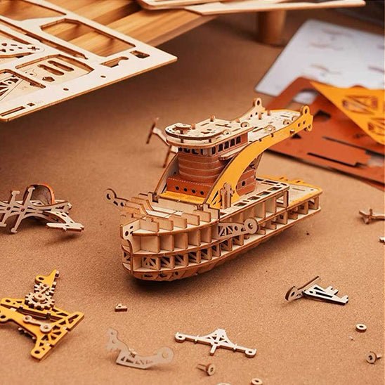 Puzzle 3D - le bateau à voiles - Jeux jouets à moi