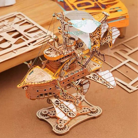 Puzzle 3D - le bateau à voiles - Jeux jouets à moi