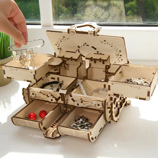 Puzzle 3D - le coffre à bijoux - Jeux jouets à moi