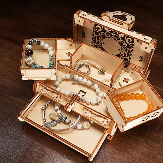 Puzzle 3D - le coffre à bijoux - Jeux jouets à moi