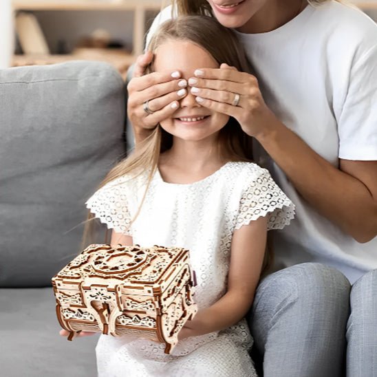 Puzzle 3D - le coffre à bijoux - Jeux jouets à moi