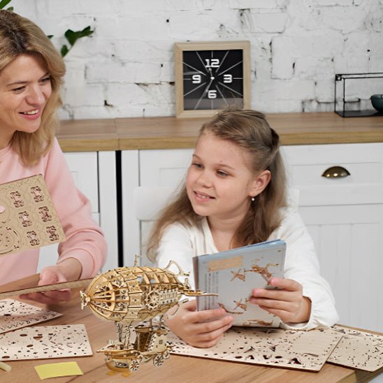 Puzzle 3D - le dirigeable - Jeux jouets à moi