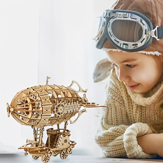 Puzzle 3D - le dirigeable - Jeux jouets à moi