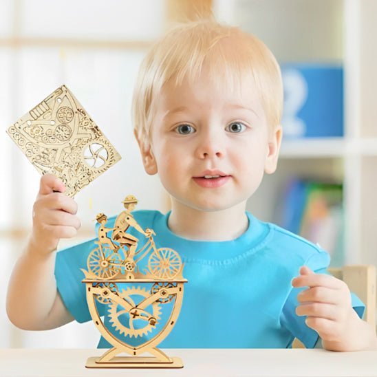 Puzzle 3D - les cyclistes - Jeux jouets à moi