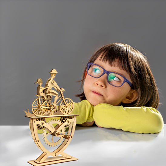 Puzzle 3D - les cyclistes - Jeux jouets à moi