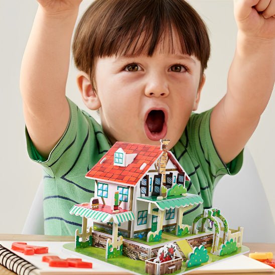 Puzzle 3D - Maison - Jeux jouets à moi