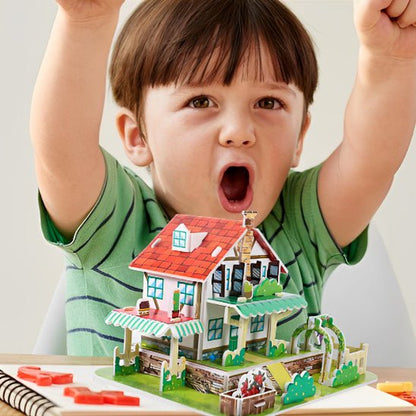 Puzzle 3D - Maison - Jeux jouets à moi