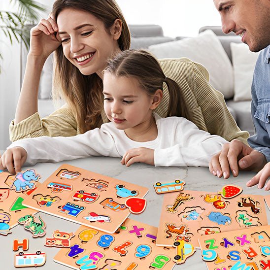 Puzzle bois - les animaux - Jeux jouets à moi