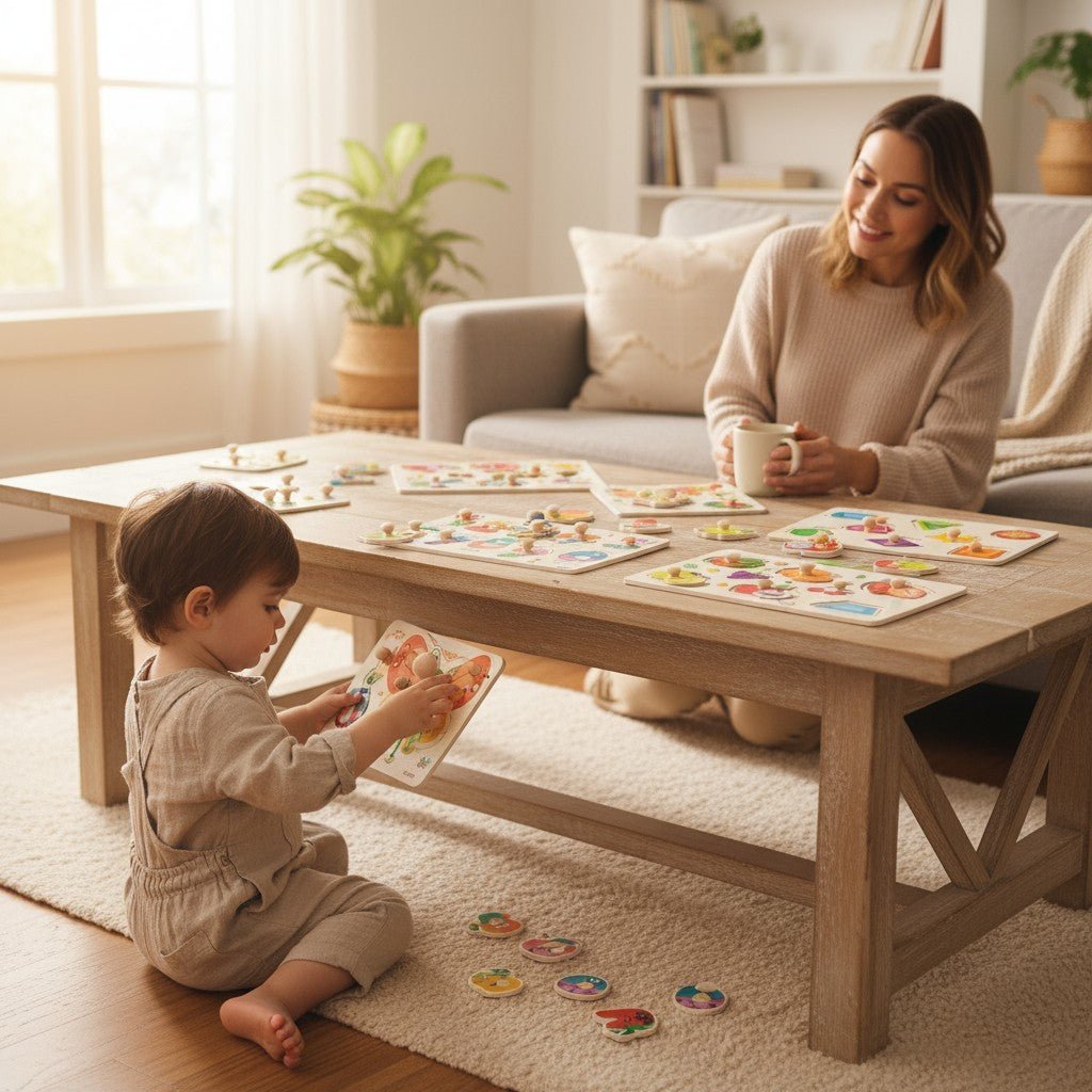 Puzzle bois - stimuler de façon ludique votre trésor - Jeux jouets à moi