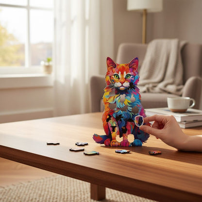 Puzzle enfant Le Chat - Jeux éducatifs ludiques - Jeux jouets à moi