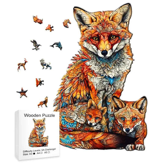 Puzzle enfant - Le renard - Jeux jouets à moi