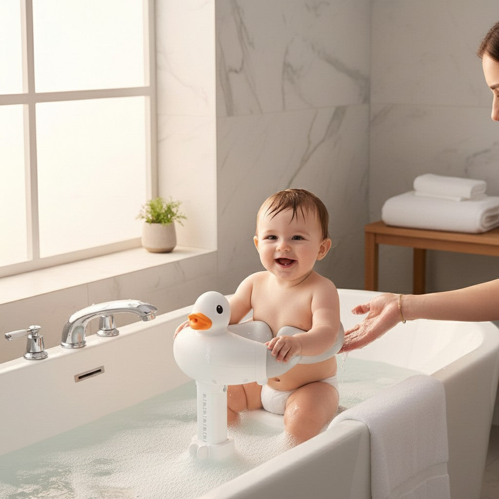 Support de bain bébé - pour stimuler le plaisir et l'autonomie lors de la baignade