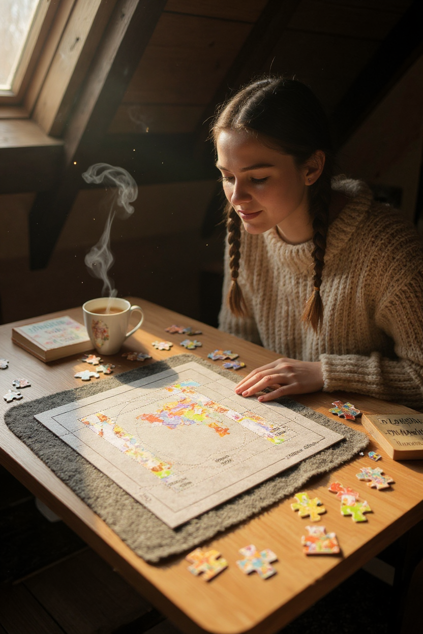 Tapis puzzle - pour le plaisir de s'organiser dans sa passion