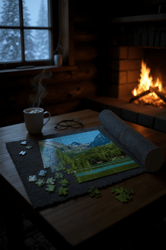 Tapis puzzle - pour le plaisir de s'organiser dans sa passion - Jeux jouets à moi