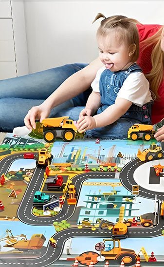 Tapis voiture enfant - Jeux jouets à moi