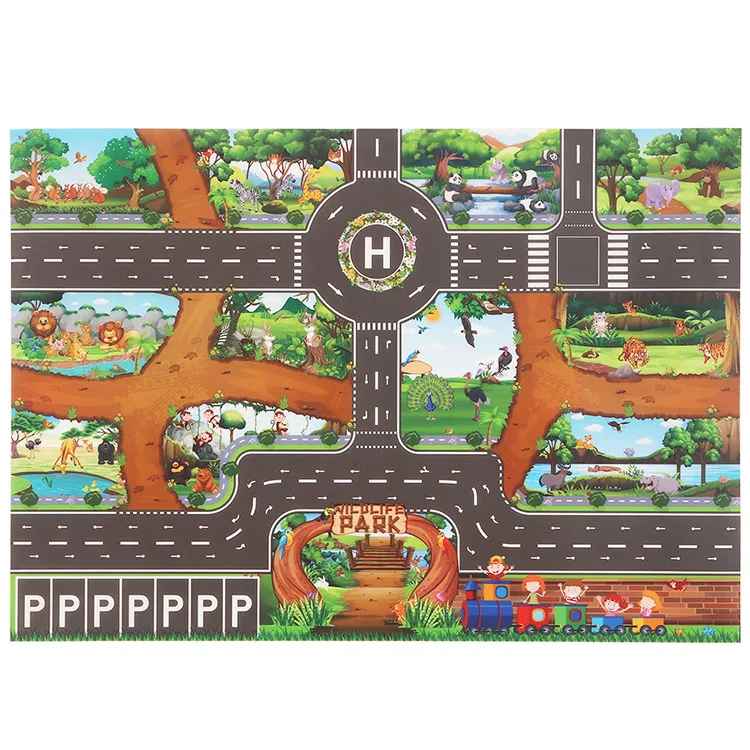 Tapis voiture enfant - Jeux jouets à moi