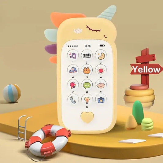 Téléphone éducatif - BabyPhone™ - Jaune - Jeux jouets à moi