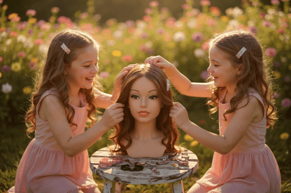 TETE A COIFFER - cheveux 100% naturels pour stimuler les passions - Jeux jouets à moi