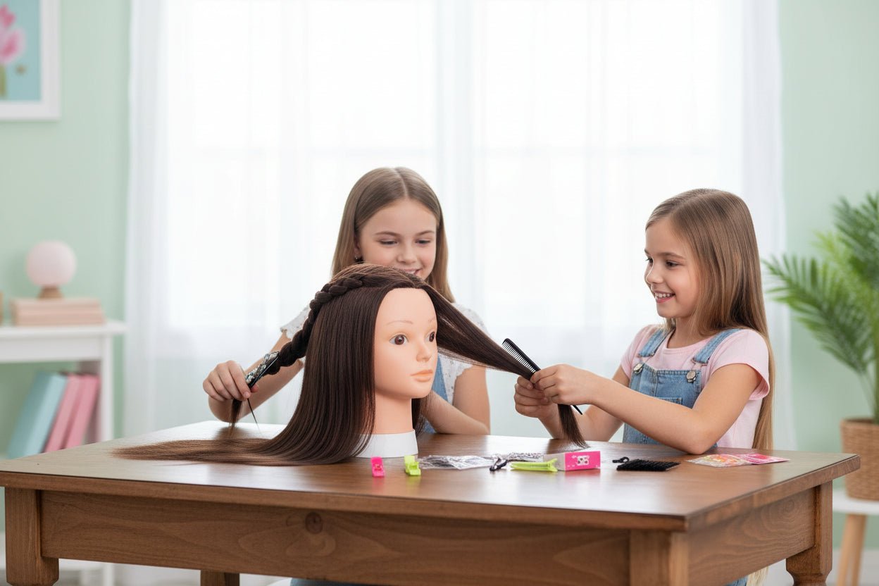 TETE A COIFFER - des cheveux naturels pour développer le plein potentiel - Jeux jouets à moi