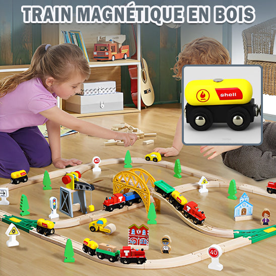 Train enfant -magnétique