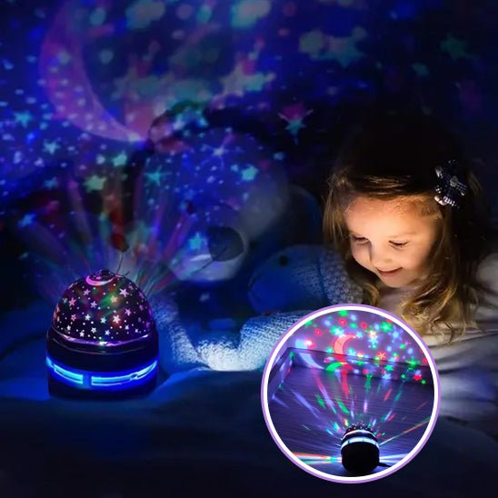 Veilleuse bébé - projecteur d'étoiles - Jeux jouets à moi