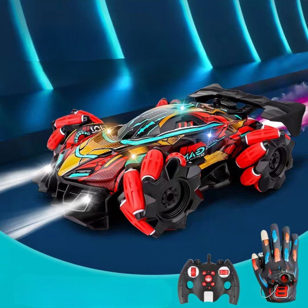 Voiture télécommandée - pulvérisation pour créer l'aventure