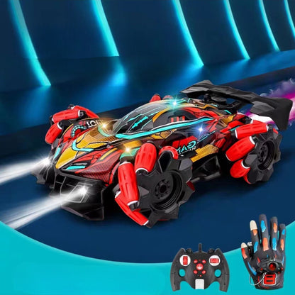 Voiture télécommandée - pulvérisation pour créer l'aventure