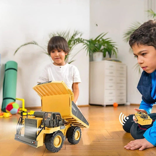 Voiture télécommandée - camion de chantier - Jeux jouets à moi