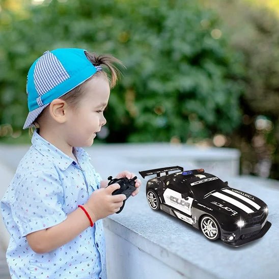 voiture télécommandée - police - Jeux jouets à moi
